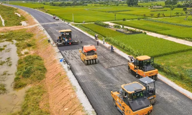 Hoàn thành 18 km đường song hành Vành đai 4 vào cuối năm nay