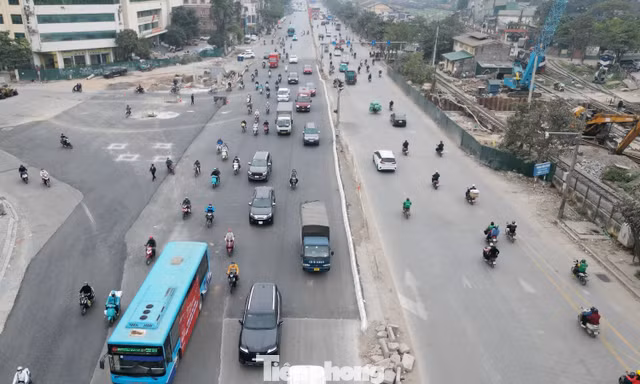Hầm chui nút giao Giải Phóng - Kim Đồng sẽ thông xe ngày 10/2