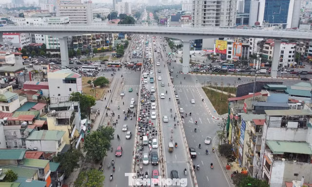 Hiện trạng QL1 từ Ba Đình đến Phú Xuyên vừa được đề xuất mở rộng gấp 3 lần