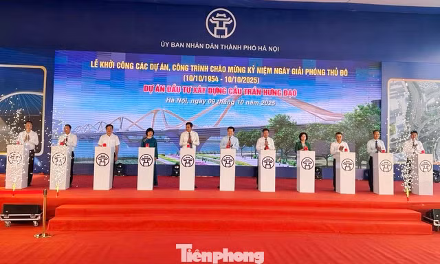 Hà Nội khởi công cầu Trần Hưng Đạo với vòm thép mang dáng vóc vô cực