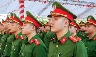 Gần 100% học viên Học viện Cảnh sát nhân dân khóa D47 được kết nạp Đảng