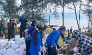 Trung ương Đoàn chỉ đạo khẩn, huy động thanh niên ứng phó bão số 5 Kajiki