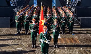 68 quân nhân Việt Nam duyệt binh tại Quảng trường Đỏ tham gia chương trình ‘Tổ quốc trong tim’