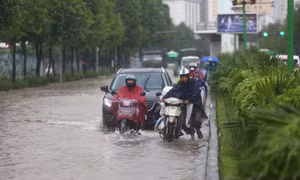 Miền Bắc mưa lớn trong nhiều ngày tới, cảnh báo ngập úng