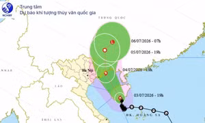 Bão số 1 đổ bộ tối mai, đất liền hứng chịu gió giật cấp 9-10