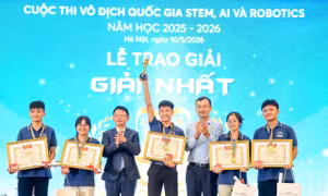 Lộ diện những nhà vô địch Quốc gia STEM, AI và Robotics