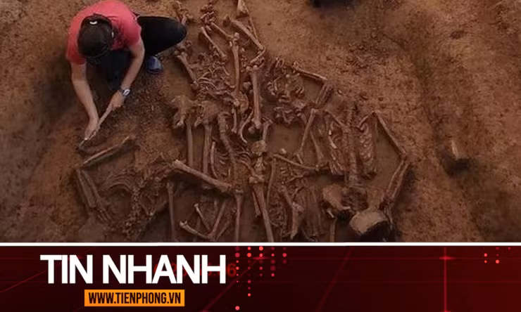 TIN NHANH: Phát hiện hệ thống hào dài 1,3 km đầy hài cốt không đầu