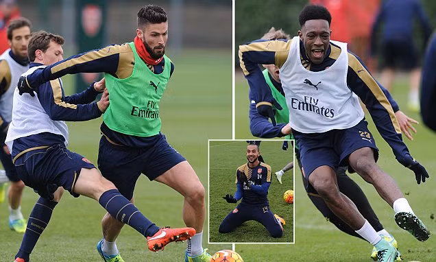 Welbeck nóng lòng ghi bàn vào lưới M.U.