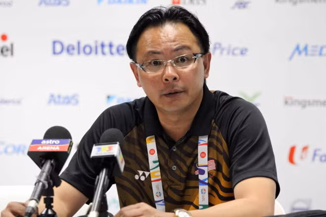 HLV Ong Kim Swee của U22 Malaysia.