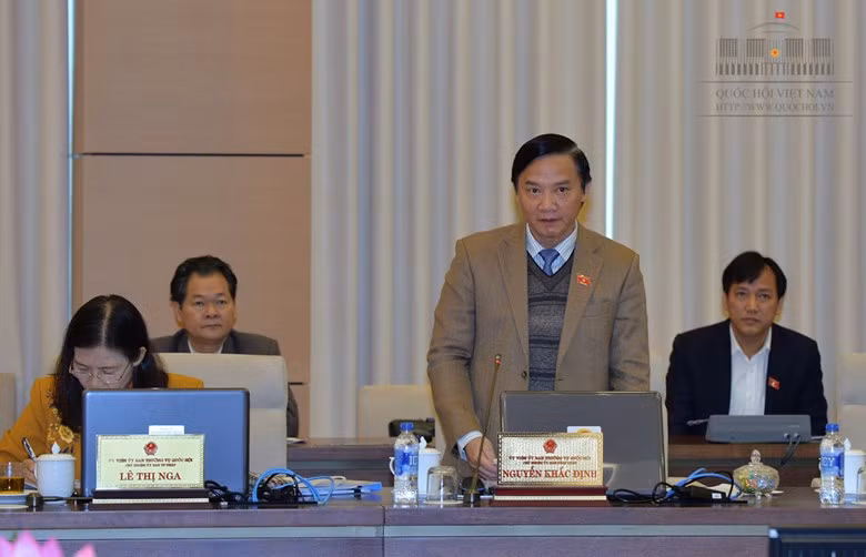 Chủ nhiệm Uỷ ban Pháp luật Nguyễn Khắc Định