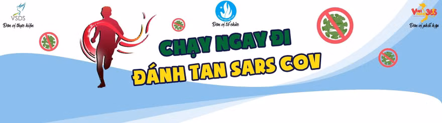 Giải chạy bộ online “Chạy ngay đi – Đánh tan Sars-Cov” diễn ra trong 21 ngày, thu hút 3000 người tham gia