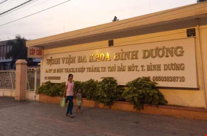 Bệnh viện Đa khoa tỉnh Bình Dương. Ảnh IT