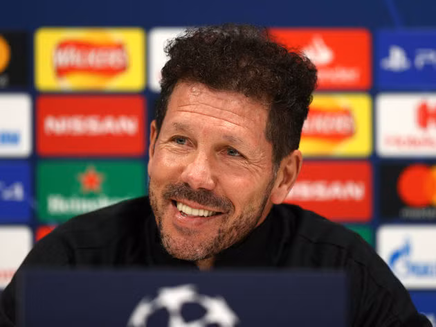 HLV Diego Simeone của Atletico Madrid.