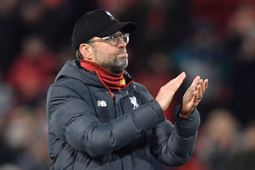 HLV Jurgen Klopp của Liverpool.