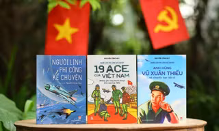 Bộ sách "Người lính phi công kể chuyện": Những anh hùng trên bầu trời rực lửa