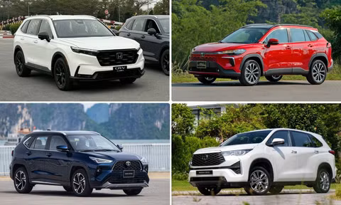 Những mẫu xe hybrid được người dùng Việt ưa chuộng nhất