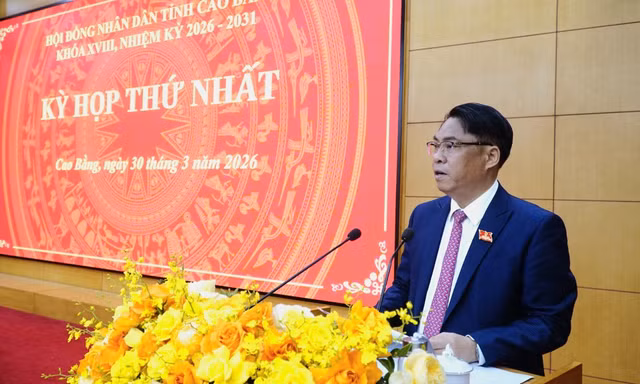 Bí thư Tỉnh ủy Cao Bằng được bầu làm Chủ tịch HĐND tỉnh khóa mới