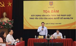Xây dựng văn hóa tuân thủ pháp luật là yếu tố then chốt góp phần phát triển xã hội bền vững