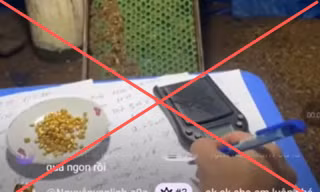 Lật tẩy chiêu lừa đảo livestream bán cát chứa vàng