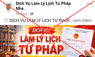 Những thủ đoạn lừa đảo cấp phiếu lý lịch tư pháp khiến người dân dễ sập bẫy