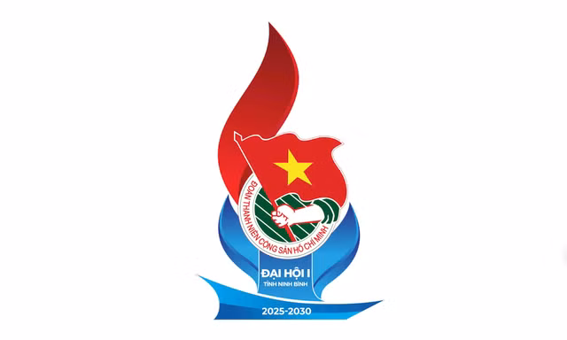 Công bố biểu trưng Đại hội đại biểu Đoàn TNCS Hồ Chí Minh tỉnh Ninh Bình nhiệm kỳ 2025-2030