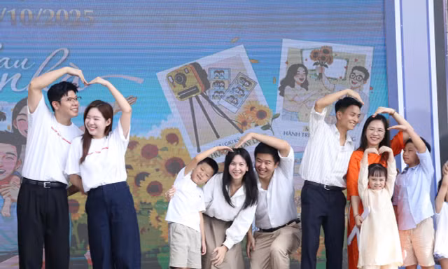 Ngày hội Gia đình trẻ hạnh phúc, viết tiếp hành trình yêu thương