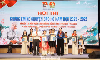 Những câu chuyện về Bác Hồ lan tỏa từ trái tim thiếu nhi xứ Nghệ