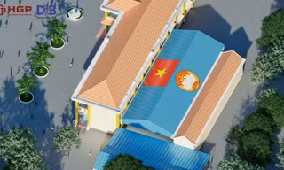 Hoàng Gia Phát Group xây nhà đa năng cho học sinh vùng cao chào mừng Đại hội MTTQ Việt Nam lần thứ XI