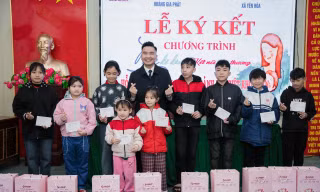 Hoàng Gia Phát Group gieo mầm yêu thương cho trẻ mồ côi 