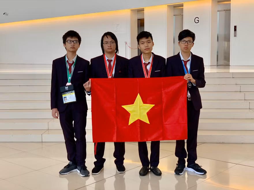 4 thí sinh dự thi và đoạt giải năm nay