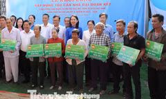 TP Cần Thơ hỗ trợ hơn 35 tỷ đồng xây dựng và sửa chữa nhà cho 503 hộ người có công và thân nhân liệt sĩ.