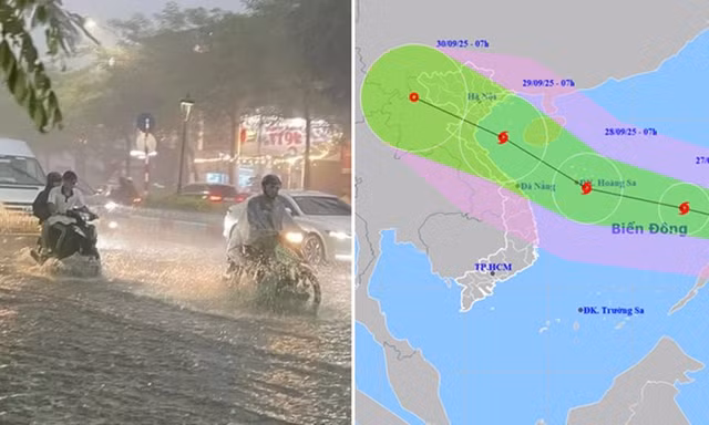 Bão Bualoi có thể mạnh vượt Ragasa khi đến sát nước ta, dự báo đạt cấp mấy?