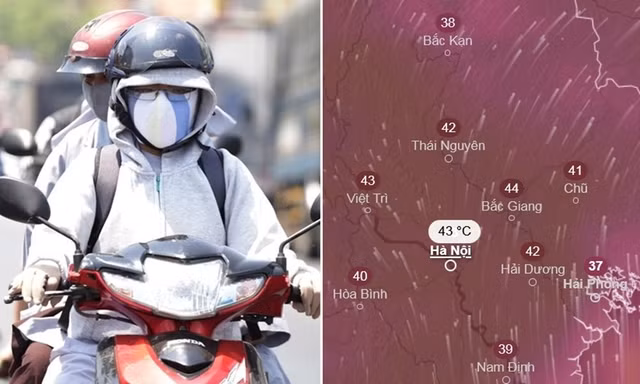 Miền Bắc sắp nắng nóng diện rộng, Hà Nội có thể nóng 43 độ C nhiều ngày liền