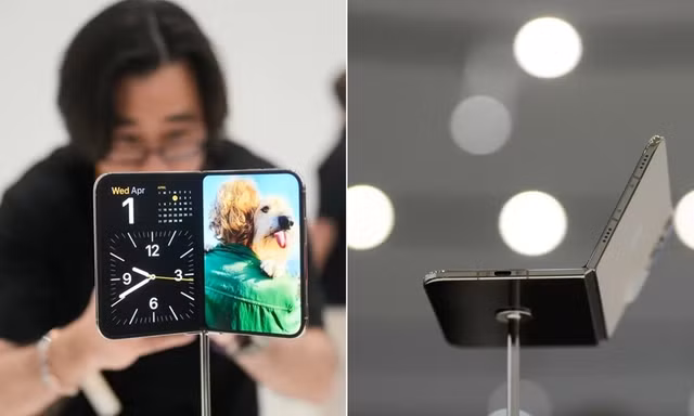 iPhone Duo sử dụng Touch ID tích hợp vào nút nguồn thay cho Face ID.