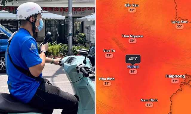 Áp thấp nhiệt đới ngả lên phía Bắc, Hà Nội tăng nhiệt, dự báo lại có nắng nóng