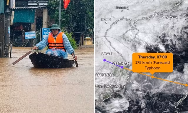 Tin bão Kalmaegi có thể đổ bộ với sức gió mạnh như bão Yagi: Thực hư thế nào?