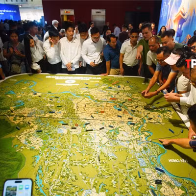 9 cực tăng trưởng nằm ở khu vực nào trong quy hoạch Hà Nội tầm nhìn 100 năm?