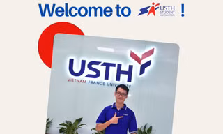 Phó Chủ tịch Hội sinh viên USTH và hành trình “cho đi” để trưởng thành 