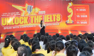 Vững tin tỏa sáng với tiếng Anh: Câu chuyện truyền cảm hứng từ Unlock The IELTS 2025