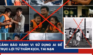 Cảnh báo hành vi sử dụng AI để trục lợi từ thảm kịch, tai nạn