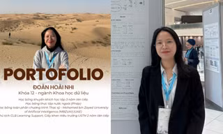 Rẽ hướng sang UAE, nữ sinh USTH giành học bổng toàn phần tại 'đại học AI' đầu tiên trên thế giới