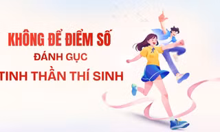 Không để điểm số 'đánh gục' tinh thần thí sinh