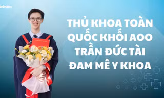 Chân dung Thủ khoa toàn quốc khối B00 Trần Đức Tài: Giấc mơ Y khoa và hành trình chinh phục điểm tuyệt đối 30/30