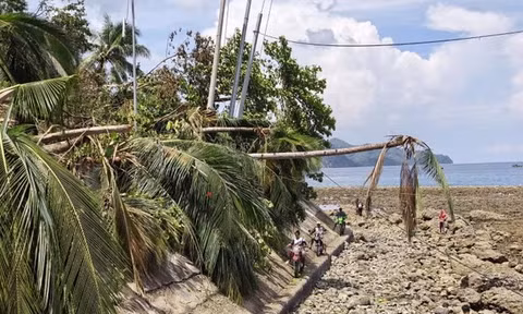 Đáy biển cao thêm 2m sau động đất cực mạnh ở Philippines 