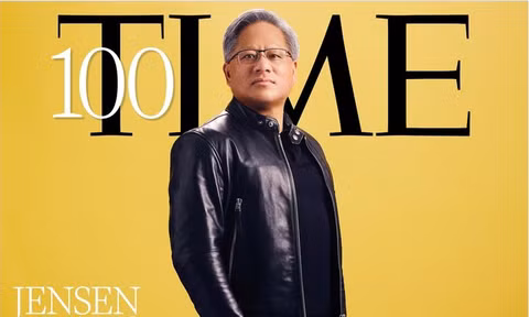 Chiếc áo da gắn với ‘ông vua AI’ Jensen Huang được đấu giá gần 1 triệu USD