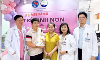 Kỳ tích y học: Nuôi sống trẻ sinh cực non chỉ nặng hơn 600g