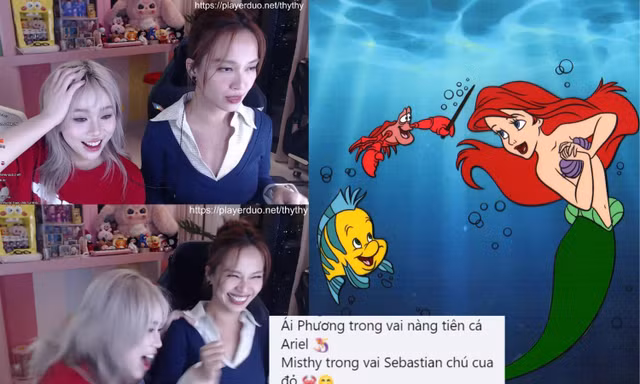 MisThy không rời mắt khỏi màn hóa thân thành "công chúa Disney" của Ái Phương