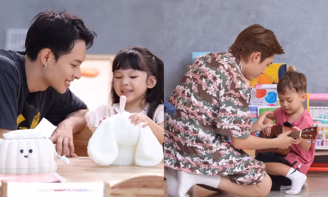 Anh Trai Và Cái Đuôi Nhỏ: Con trai thủ môn Bùi Tiến Dũng khiến fan "cưng xỉu"