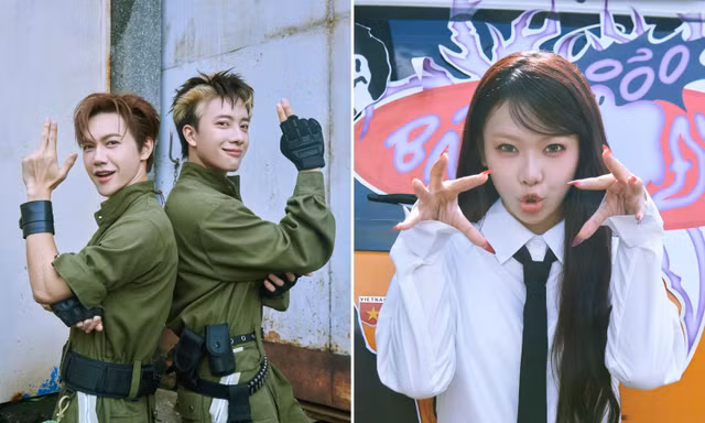 NICKY chơi lễ Halloween: Lập đội "bắt ma" cùng JSOL, bị "Em xinh" Yeolan "đánh úp"