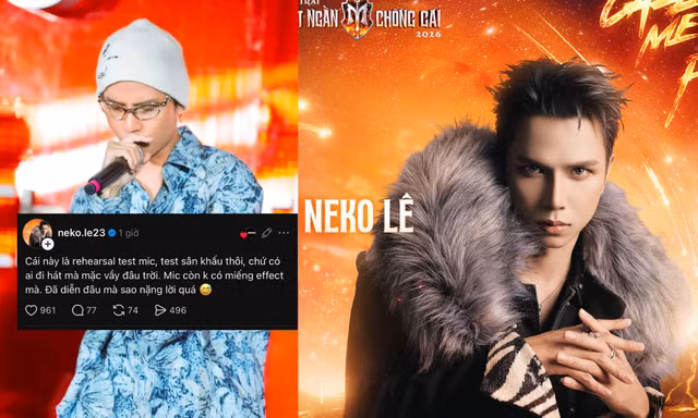 "Anh tài" Neko Lê nhận về nhiều ý kiến trái chiều trước thềm ATVNCG 2026